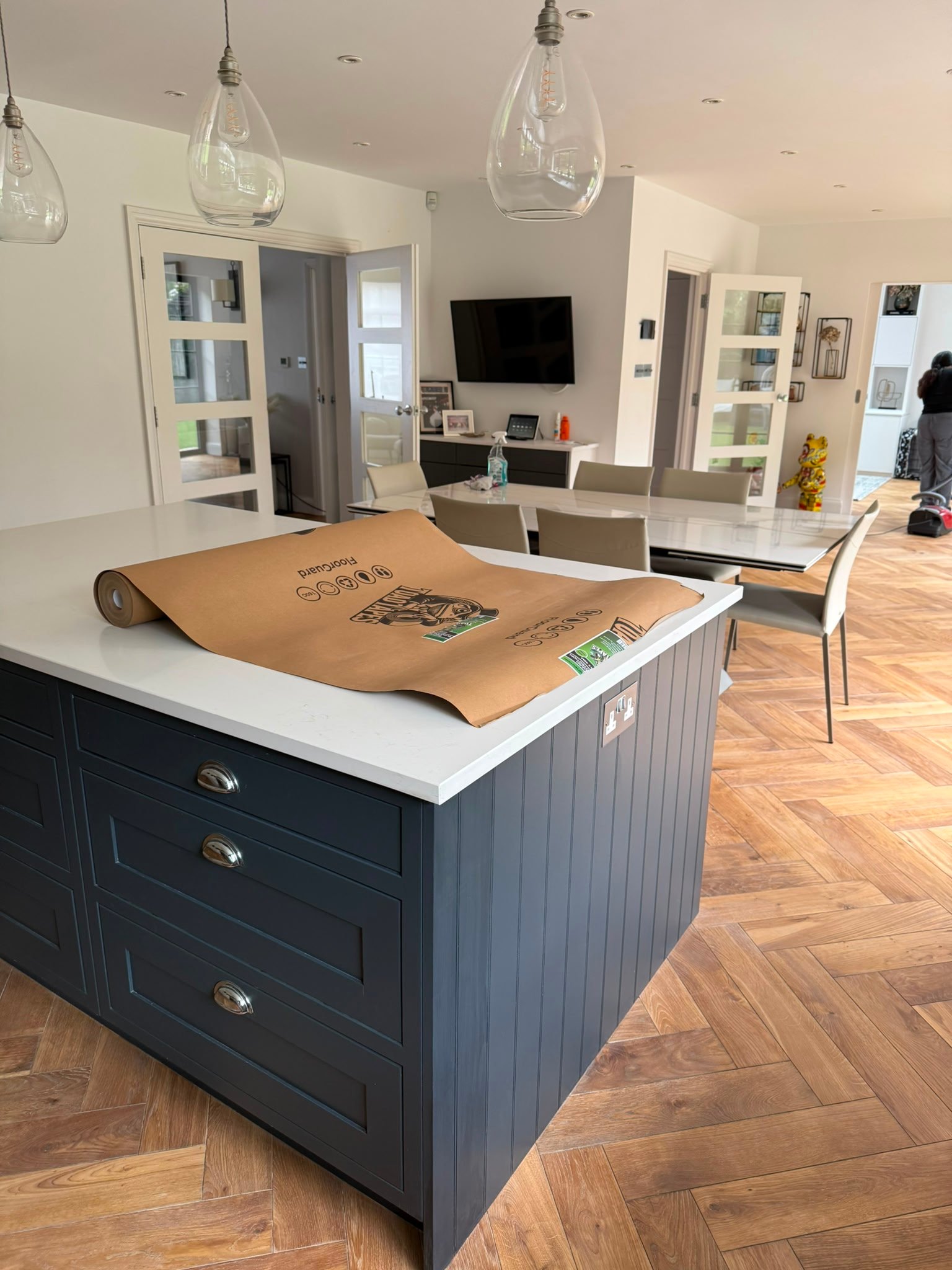 Before: Finchley kitchen island